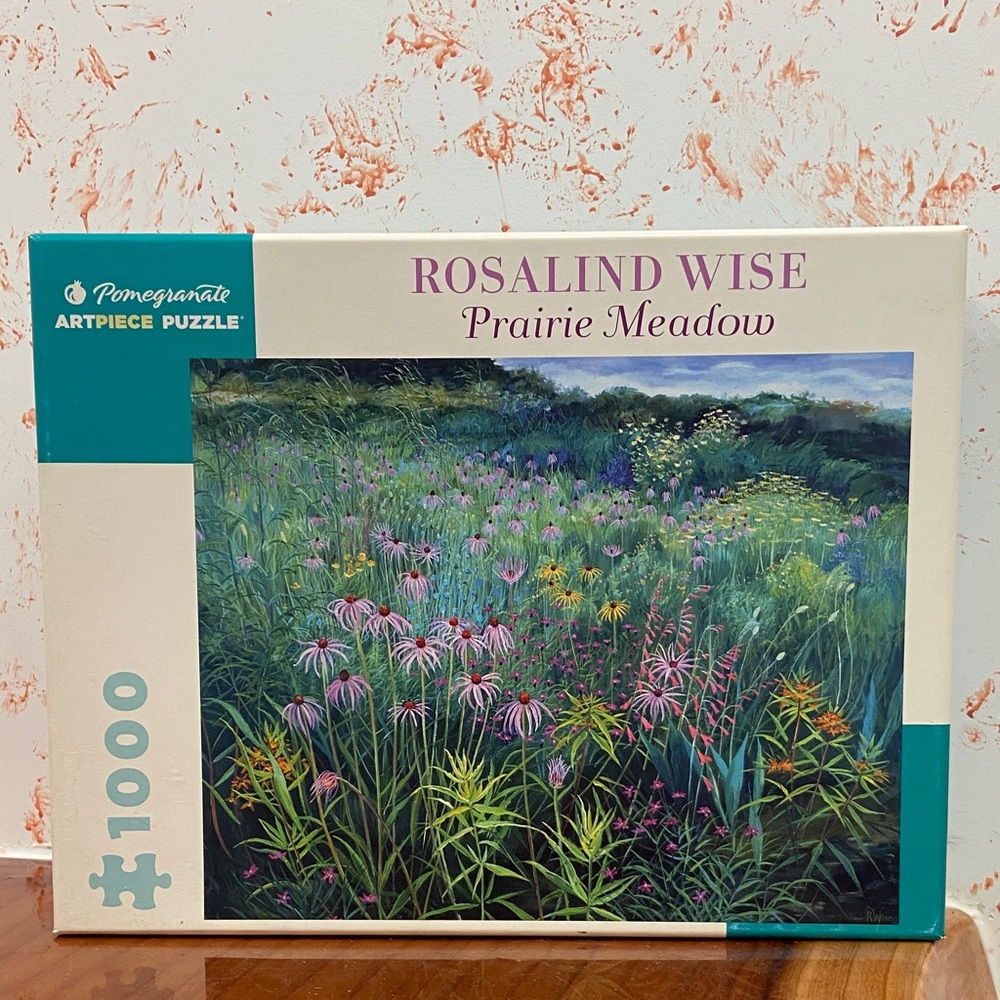 Pomegranate Rosalind Wise Prairie Meadow - 1000 Piece Puzzle